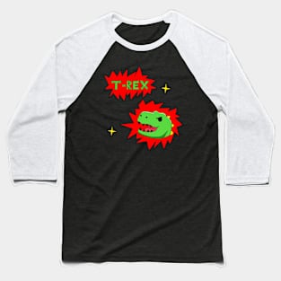 Dinosaurs - T-rex Baseball T-Shirt